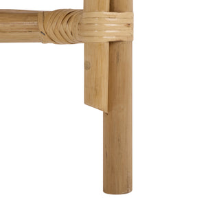 Safavieh Billie Rattan Dining Chair - Natural & Cream Elegant Comfort For Stylish Dining Spaces And Homes Natural ,Cream Rattan ,Fabric ,Foam Sea8041a