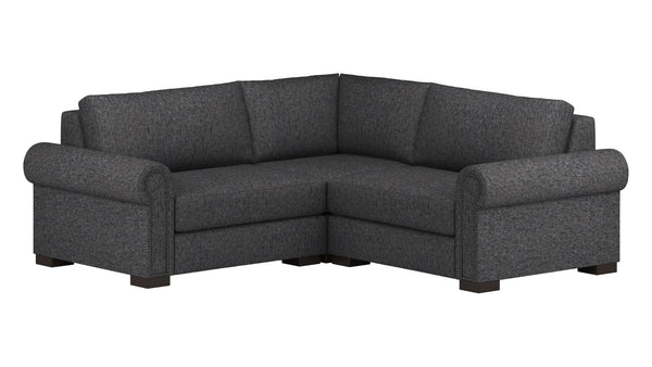 Nativa Interiors Sylviane Deep Plush Modular Sectional Mini Classic Graphite  Sec-sylv-dp-ar3-3pc-mjd-graphite