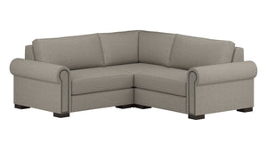 Nativa Interiors Sylviane Deep Plush Modular Sectional Mini Sand  Sec-sylv-dp-ar3-3pc-vw-sand
