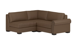 Nativa Interiors Sylviane Deep Plush Modular Sectional Mini Khaki  Sec-sylv-dp-ar4-3pc-jbs-khaki