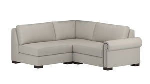 Nativa Interiors Sylviane Deep Plush Modular Sectional Mini Natural  Sec-sylv-dp-ar4-3pc-jbs-natural
