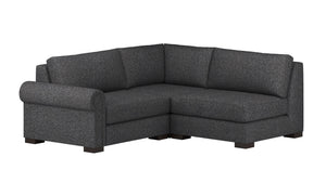 Nativa Interiors Sylviane Deep Plush Modular Sectional Mini Classic Graphite  Sec-sylv-dp-ar5-3pc-mjd-graphite