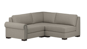 Nativa Interiors Sylviane Deep Plush Modular Sectional Mini Sand  Sec-sylv-dp-ar5-3pc-vw-sand
