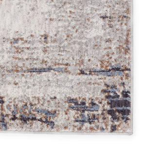 Jaipur Living Vibe by Jaipur Living Neutral Abstract Polyester Pile Runner for High Traffic Areas 5' x 8' RUG150308