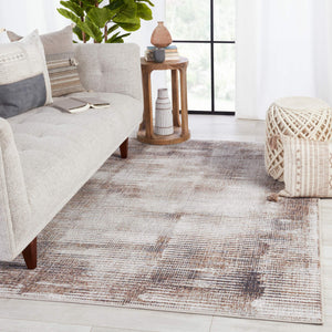 Jaipur Living Vibe by Jaipur Living Sixton Abstract Polyester Area Rug for Dining Rooms 8'X10' RUG150311