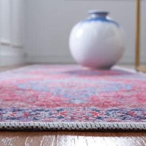 Safavieh Serapi Exquisite Area Rug - Sophisticated Transitional Design With Plush Comfort For Every Home Blue ,Rust 52% Cotton,25% Jute,20% Polyester Chenille,3% Polyester Sep369m-10