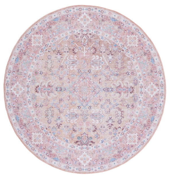 Safavieh Serapi 515 Power Loomed Transitional Rug Beige / Pink 3'-3" x 5'
