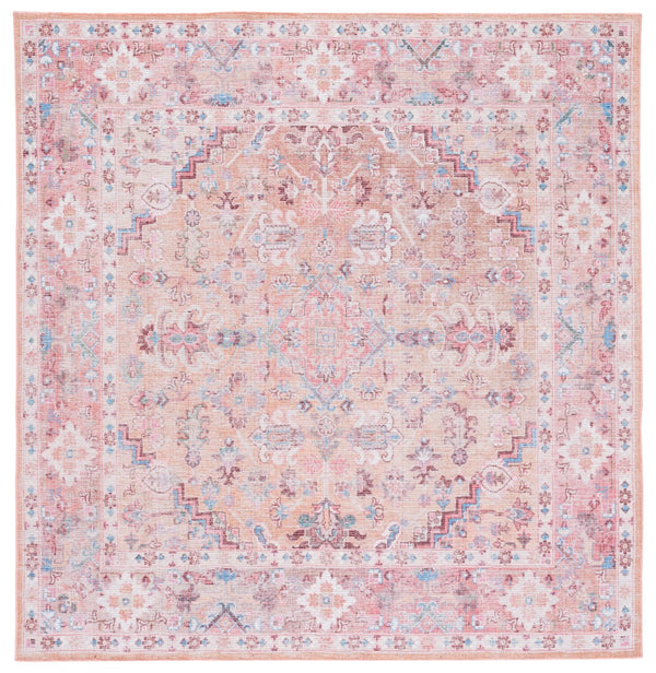 Safavieh Serapi 515 Power Loomed Transitional Rug Beige / Pink 6'-7" x 9'