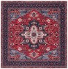 Safavieh Serapi 560 Power Loomed Transitional Rug Red / Navy 6'-7" x 9'