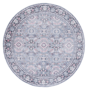 Safavieh Serapi 584 Power Loomed Transitional Rug Grey / Pink 6'-7" x 9'
