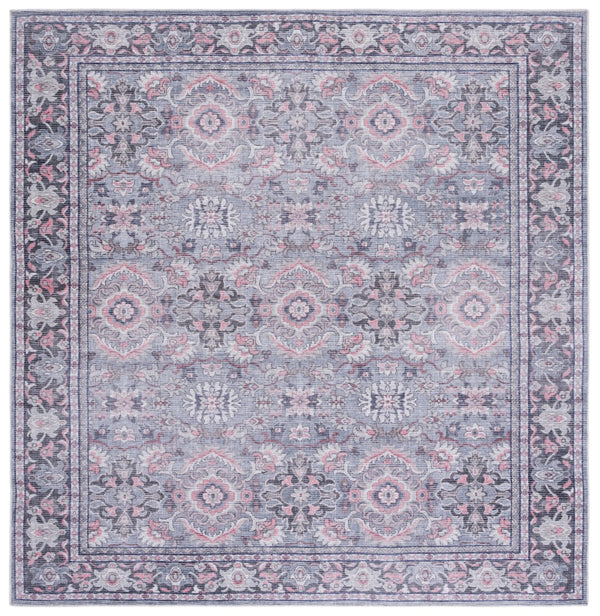 Safavieh Serapi 584 Power Loomed Transitional Rug Grey / Pink 6'-7" x 9'