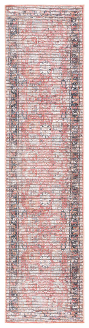 Safavieh Serapi Timeless Elegance Area Rug – Stylish Power-loomed Design For Modern & Traditional Spaces Rust ,Grey 52% Cotton,25% Jute,20% Polyester Chenille,3% Polyester Sep628p-4