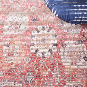 Safavieh Serapi Timeless Elegance Area Rug – Stylish Power-loomed Design For Modern & Traditional Spaces Rust ,Grey 52% Cotton,25% Jute,20% Polyester Chenille,3% Polyester Sep628p-4