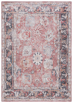 Safavieh Serapi Timeless Elegance Area Rug – Stylish Power-loomed Design For Modern & Traditional Spaces Rust ,Grey 52% Cotton,25% Jute,20% Polyester Chenille,3% Polyester Sep628p-4