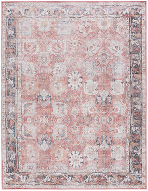Safavieh Serapi Timeless Elegance Area Rug – Stylish Power-loomed Design For Modern & Traditional Spaces Rust ,Grey 52% Cotton,25% Jute,20% Polyester Chenille,3% Polyester Sep628p-4