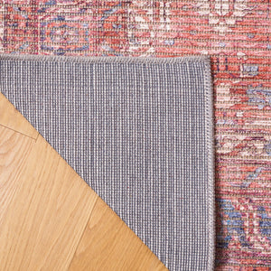 Safavieh Serapi Exquisite Turkish Area Rug - Timeless Elegance In Rust And Blue, Durable & Washable Design Rust ,Blue 52% Cotton,25% Jute,20% Polyester Chenille,3% Polyester Sep646p-9