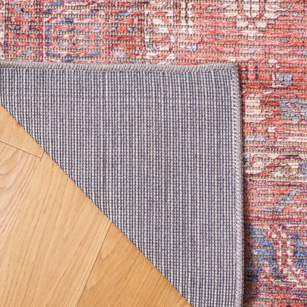 Safavieh Serapi Exquisite Turkish Area Rug - Timeless Elegance In Rust And Blue, Durable & Washable Design Rust ,Blue 52% Cotton,25% Jute,20% Polyester Chenille,3% Polyester Sep646p-9