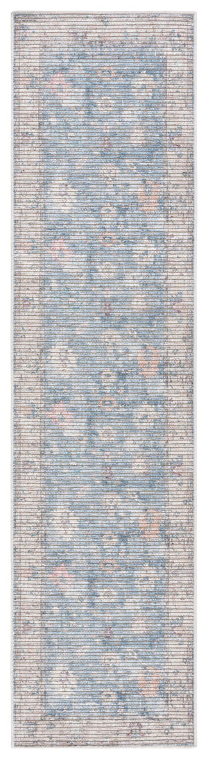 Safavieh Serapi Area Rug - Elegant Blue And Beige Design, Durable Power-loomed Craftsmanship For Modern Homes Blue ,Beige 52% Cotton,25% Jute,20% Polyester Chenille,3% Polyester Sep666m-7sq