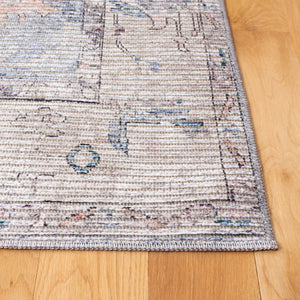 Safavieh Serapi Area Rug - Elegant Blue And Beige Design, Durable Power-loomed Craftsmanship For Modern Homes Blue ,Beige 52% Cotton,25% Jute,20% Polyester Chenille,3% Polyester Sep666m-7sq