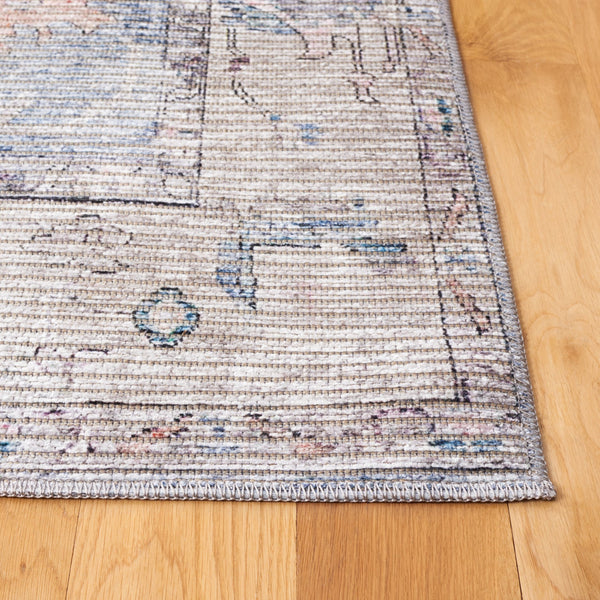 Safavieh Serapi Area Rug - Elegant Blue And Beige Design, Durable Power-loomed Craftsmanship For Modern Homes Blue ,Beige 52% Cotton,25% Jute,20% Polyester Chenille,3% Polyester Sep666m-7sq