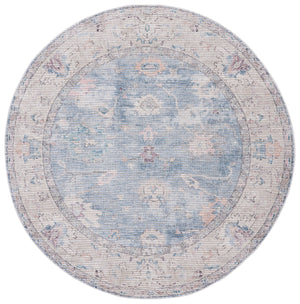 Safavieh Serapi Area Rug - Elegant Blue And Beige Design, Durable Power-loomed Craftsmanship For Modern Homes Blue ,Beige 52% Cotton,25% Jute,20% Polyester Chenille,3% Polyester Sep666m-7sq