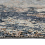 AMER Rugs Serena Mindy SER-101 Hand-Knotted Handmade Handspun New Zealand Wool Modern & Contemporary Abstract Rug Sky Blue 10' x 14'