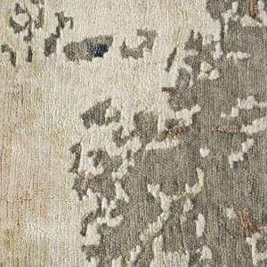 Amer Rugs Serena Hand-knotted Abstract Area Rug In Luxurious New Zealand Wool And Art Silk For Elegant Spaces Sky Blue Wool, Viscose Ser1010810