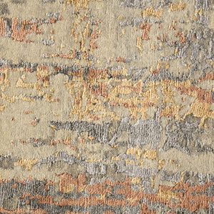 AMER Rugs Serena Ophel SER-106 Hand-Knotted Handmade Handspun New Zealand Wool Modern & Contemporary Abstract Rug Graphite 10' x 14'
