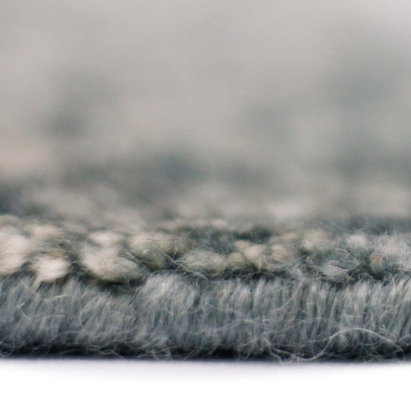 Amer Rugs Serena Hand-knotted Abstract Area Rug In Luxurious New Zealand Wool And Art Silk For Elegant Spaces Charcoal Wool, Viscose Ser120912