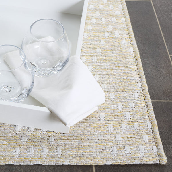 Safavieh Sunset Vibrant Area Rug - Medium Size Power-loomed Elegance & Durability For Home Décor Charm Beige ,Yellow 85% Polypropylene,15% Polyester Set850b-5
