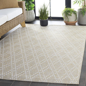 Safavieh Sunset Vibrant Area Rug - Medium Size Power-loomed Elegance & Durability For Home Décor Charm Beige ,Yellow 85% Polypropylene,15% Polyester Set850b-5