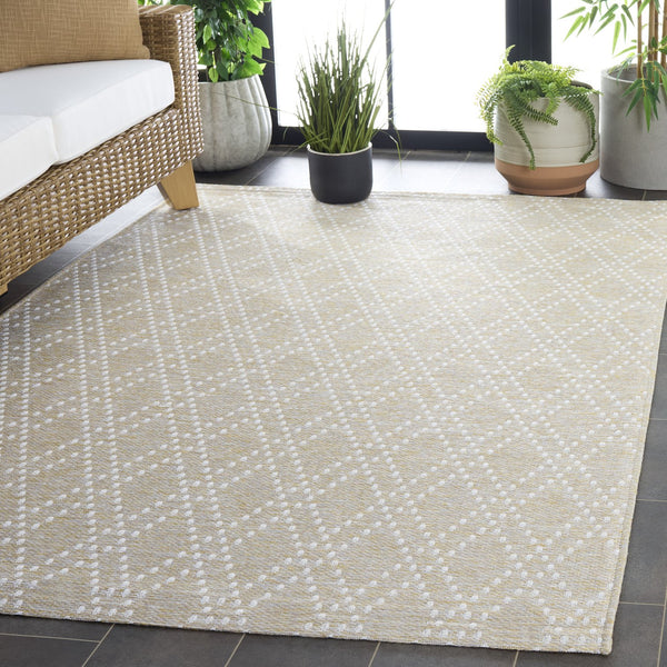 Safavieh Sunset Vibrant Area Rug - Medium Size Power-loomed Elegance & Durability For Home Décor Charm Beige ,Yellow 85% Polypropylene,15% Polyester Set850b-5