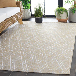 Safavieh Sunset Area Rug - Timeless Beige And Yellow Design For Indoor/Outdoor Comfort And Durability Beige ,Yellow 85% Polypropylene,15% Polyester Set850b-4