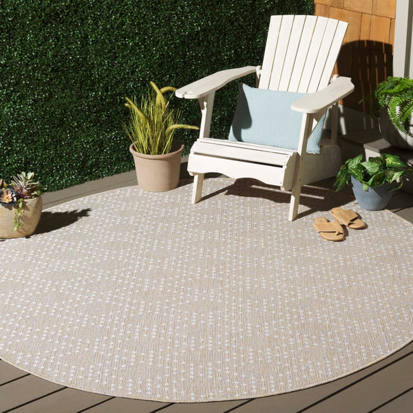 Safavieh Sunset Area Rug - Timeless Beige And Yellow Design For Indoor/Outdoor Comfort And Durability Beige ,Yellow 85% Polypropylene,15% Polyester Set850b-4