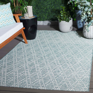 Safavieh Sunset Area Rug - Timeless Beige And Yellow Design For Indoor/Outdoor Comfort And Durability Aqua ,Beige 85% Polypropylene,15% Polyester Set850j-4