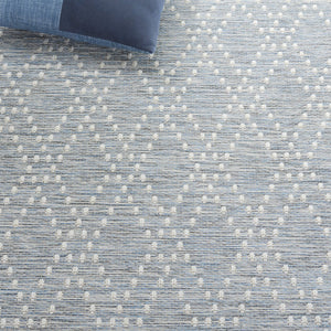 Safavieh Sunset Vibrant Area Rug - Medium Size Power-loomed Elegance & Durability For Home Décor Charm Blue ,Grey 85% Polypropylene,15% Polyester Set850m-5