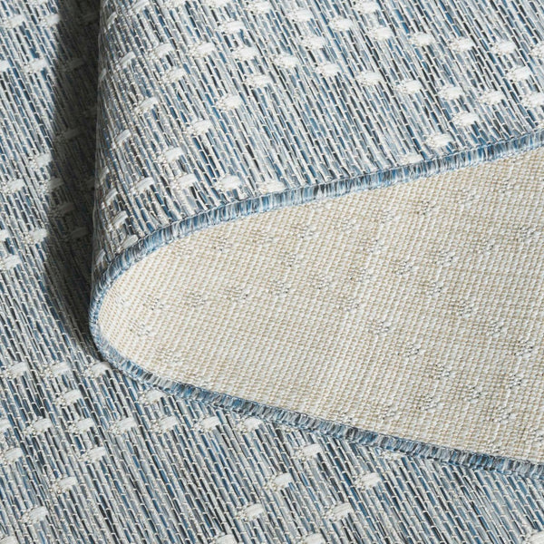 Safavieh Sunset Area Rug - Timeless Beige And Yellow Design For Indoor/Outdoor Comfort And Durability Blue ,Grey 85% Polypropylene,15% Polyester Set850m-9