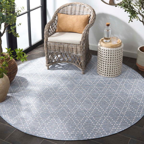 Safavieh Sunset Area Rug - Timeless Beige And Yellow Design For Indoor/Outdoor Comfort And Durability Blue ,Grey 85% Polypropylene,15% Polyester Set850m-9