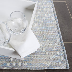 Safavieh Sunset Vibrant Area Rug - Medium Size Power-loomed Elegance & Durability For Home Décor Charm Blue ,Lavender 85% Polypropylene,15% Polyester Set850n-5