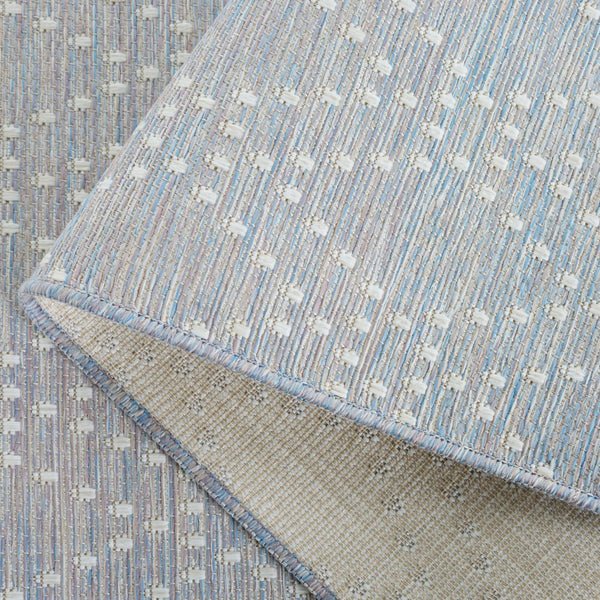 Safavieh Sunset Area Rug - Timeless Beige And Yellow Design For Indoor/Outdoor Comfort And Durability Blue ,Lavender 85% Polypropylene,15% Polyester Set850n-9