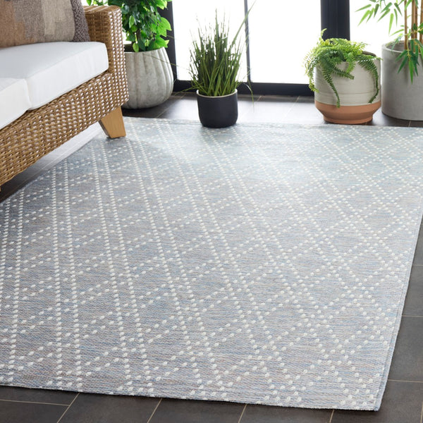 Safavieh Sunset Area Rug - Timeless Beige And Yellow Design For Indoor/Outdoor Comfort And Durability Blue ,Lavender 85% Polypropylene,15% Polyester Set850n-9