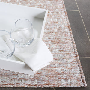 Safavieh Sunset Vibrant Area Rug - Medium Size Power-loomed Elegance & Durability For Home Décor Charm Rust ,Grey 85% Polypropylene,15% Polyester Set850p-5
