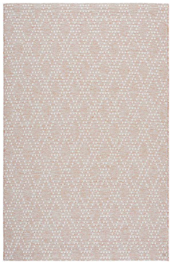 Safavieh Sunset Vibrant Area Rug - Medium Size Power-loomed Elegance & Durability For Home Décor Charm Rust ,Grey 85% Polypropylene,15% Polyester Set850p-5