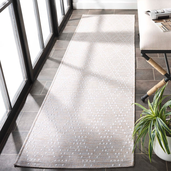 Safavieh Sunset Area Rug - Timeless Beige And Yellow Design For Indoor/Outdoor Comfort And Durability Salmon ,Grey 85% Polypropylene,15% Polyester Set850s-9