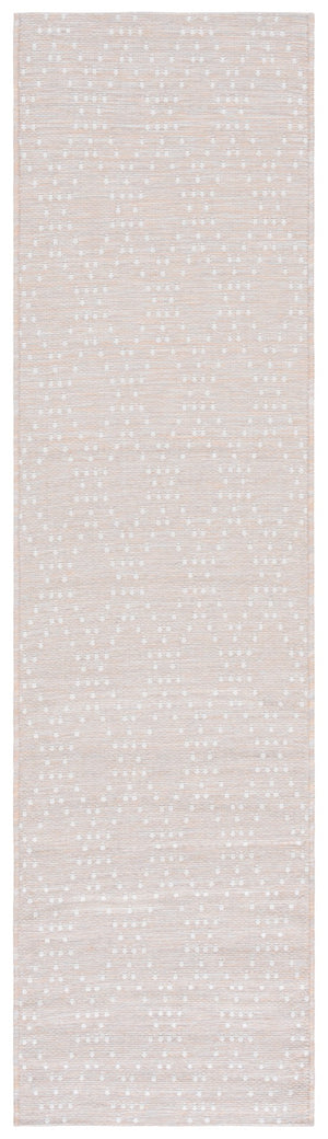 Safavieh Sunset Area Rug - Timeless Beige And Yellow Design For Indoor/Outdoor Comfort And Durability Salmon ,Grey 85% Polypropylene,15% Polyester Set850s-9