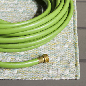 Safavieh Sunset Vibrant Area Rug - Medium Size Power-loomed Elegance & Durability For Home Décor Charm Light Green ,Yellow 85% Polypropylene,15% Polyester Set850y-5