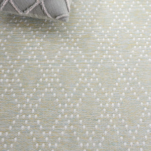 Safavieh Sunset Vibrant Area Rug - Medium Size Power-loomed Elegance & Durability For Home Décor Charm Light Green ,Yellow 85% Polypropylene,15% Polyester Set850y-5