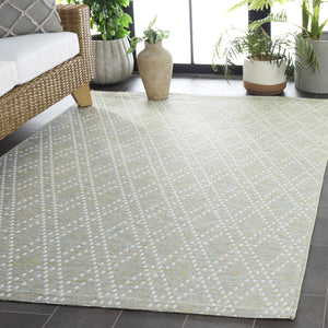 Safavieh Sunset Vibrant Area Rug - Medium Size Power-loomed Elegance & Durability For Home Décor Charm Light Green ,Yellow 85% Polypropylene,15% Polyester Set850y-5