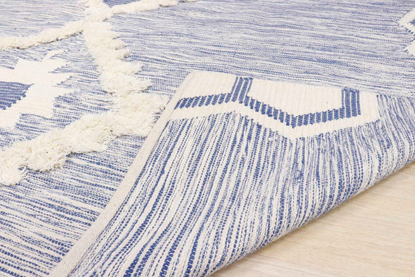 Pasargad Santa Fe Collection Hand-knotted Cotton & Wool Area Rug - Bold Design 8' X 10' Perfect Fit   Sf-03 8x10