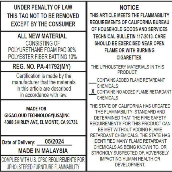 English Elm Full Upholstered Platform Bed with Hidden Headboard Storage, USB Ports, Trundle & 2 Drawers, Linen Durable Design Gray SF000120AAE